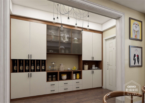 酒柜设计效果图