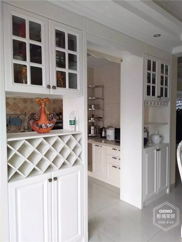 柜猫|酒柜设计|厨房门酒柜