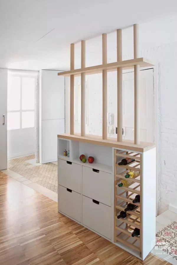 柜猫|酒柜设计|隔断式酒柜