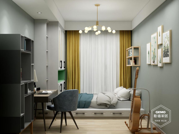 榻榻米装修效果图