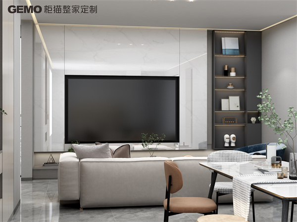 现代轻奢风家居空间如何设计